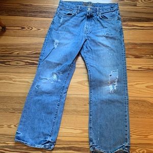 Trailer Distressed Jeans (Sz 34 x 30)
